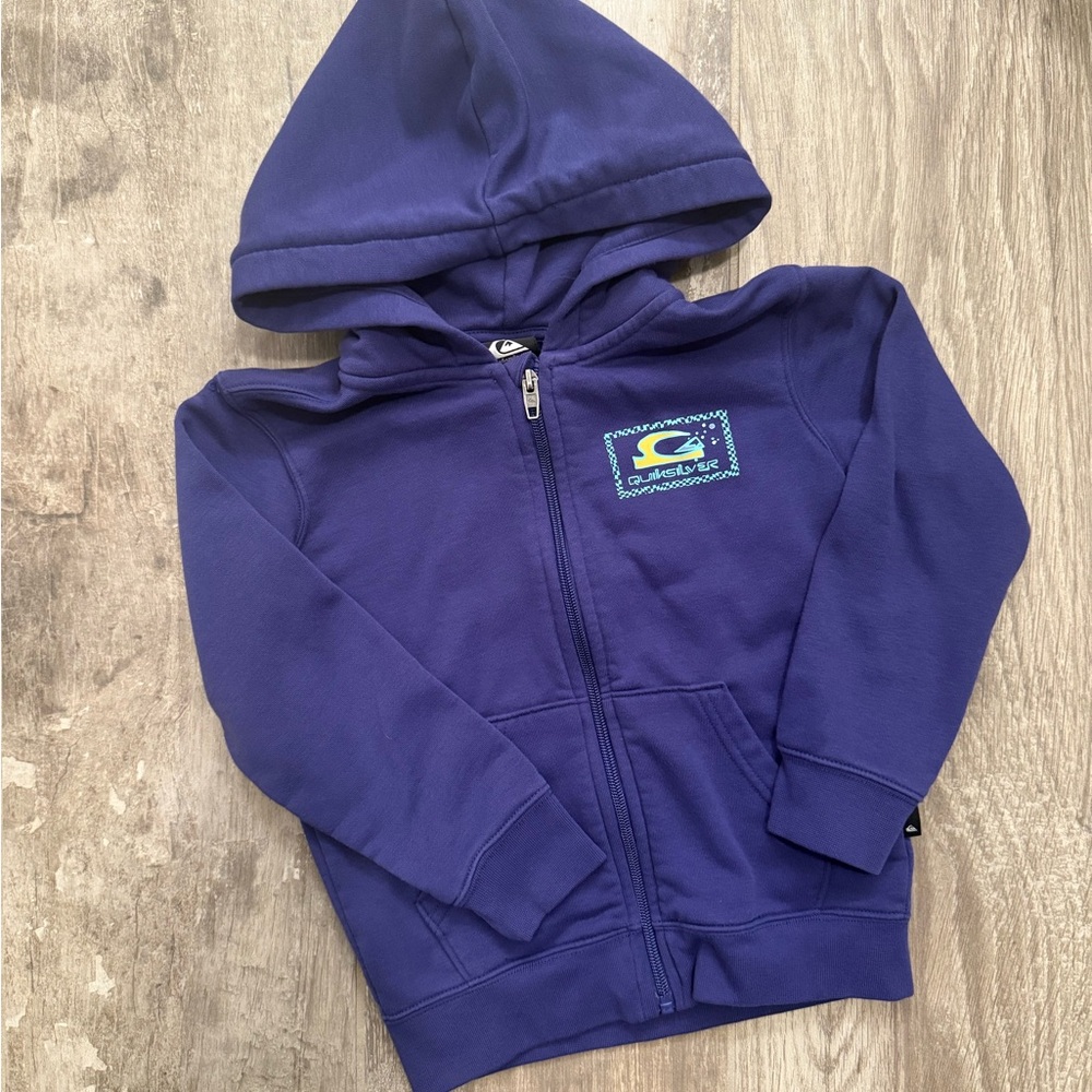 Quiksilver Kids Blue Hoodie